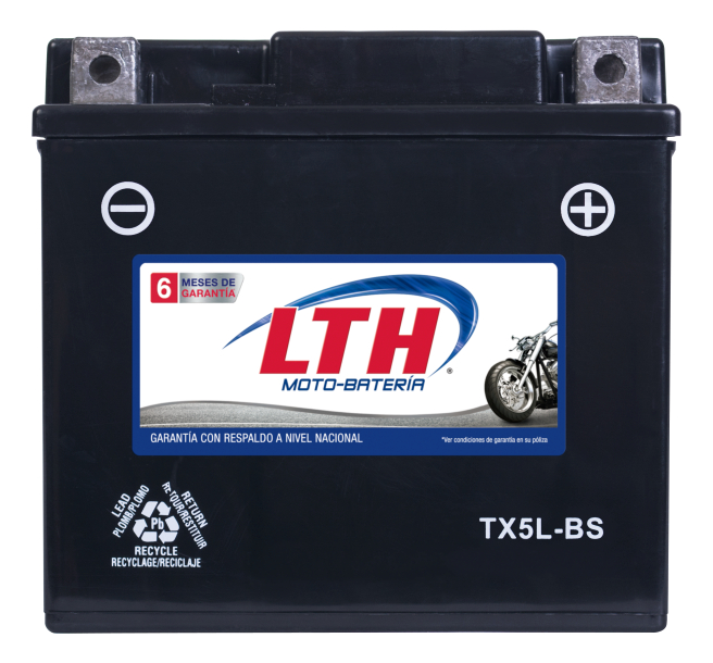 Bateria Moto Lth Tx5l-bs 113x105x70mm