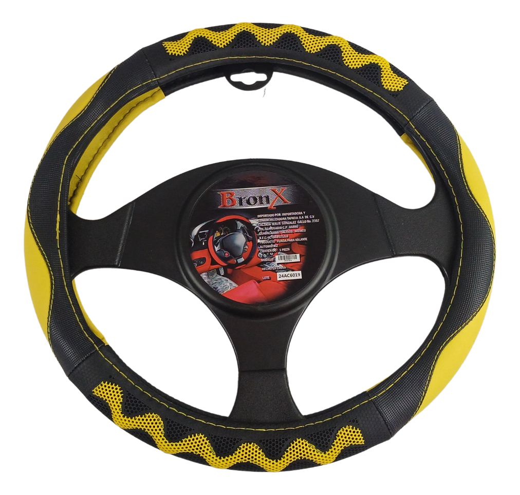 Funda Cubre Volante Textura Masaje Silicón Universal 38cm