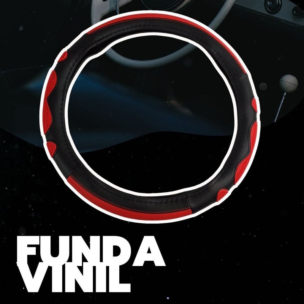 Funda Cubre Volante Textura Masaje Silicón Universal 38cm