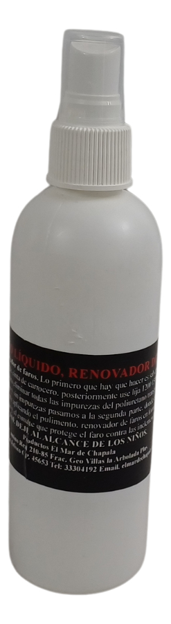 Limpiador Restaurador De Faros 250 Ml