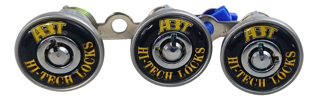 Chapa Seguridad Llave/redonda Abt Universal Automotriz