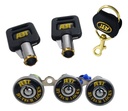 Chapa Seguridad Llave/redonda Abt Universal Automotriz