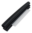 Protector De Puerta Para Auto 6  Negro