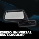 Espejo Universal Rectangular Negro Pza