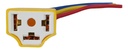 Socket De Ceramica H4 Pza Bronx
