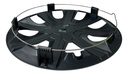 Tapon Polvera Rin 15 Abs Sport Tuning Negro-azul 4 Piezas