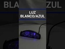 FARO LED CARCASA NEGRA LUZ BLANCO-AZUL