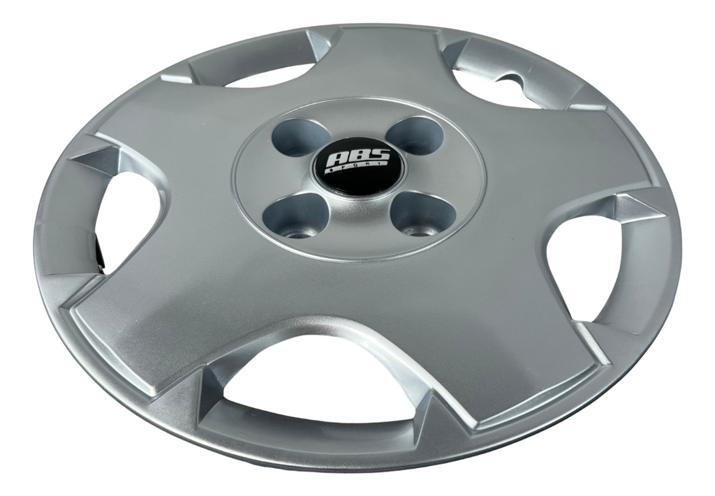 Tapon Polvera Rin  Abs Sport Gris R13 0012 4 Piezas