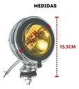 Faro Auxiliar Off Toad Cromo