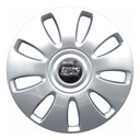 Tapón Polvera Para Rin 13  Abs Sport Gris 4 Pzas Gris