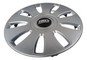 Tapón Polvera Para Rin 13  Abs Sport Gris 4 Pzas Gris