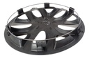 Tapón Polvera Para Rin 14  Abs Sport Especiales Gris-negro Gris/negro