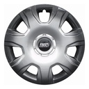 Tapon Polvera Rin 15 Abs Especiales Universal 4pzas Negro/gris