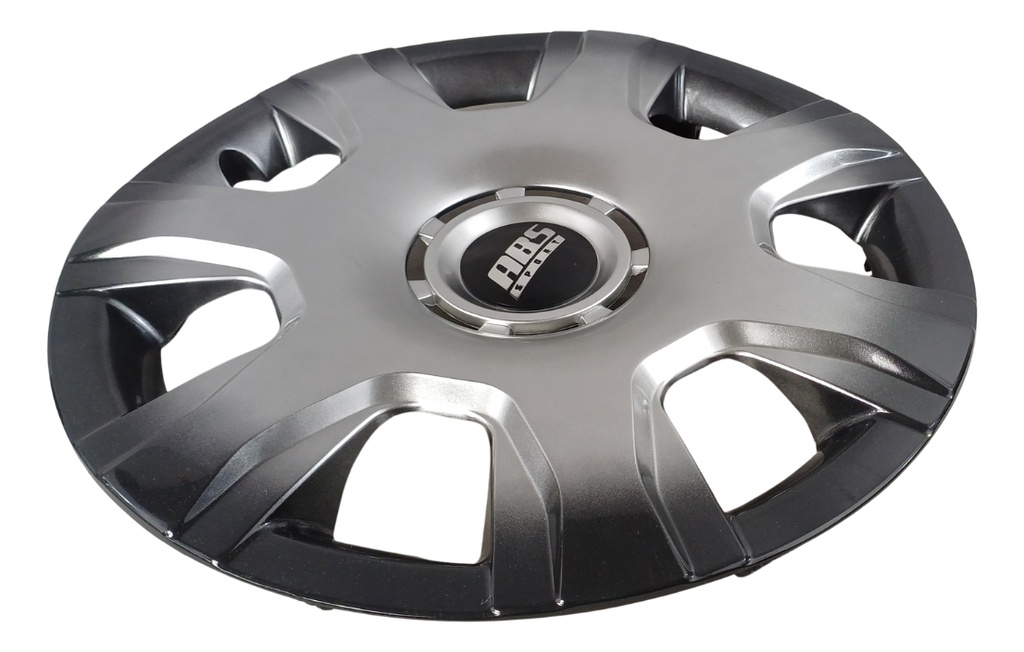 Tapon Polvera Rin 15 Abs Especiales Universal 4pzas Negro/gris