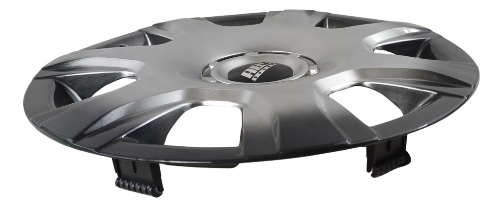 Tapon Polvera Rin 15 Abs Especiales Universal 4pzas Negro/gris