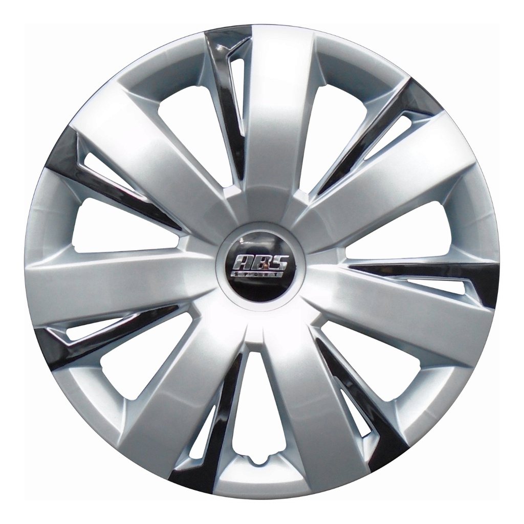 Tapon Polvera Rin 16 Abs Especiales Gris Negro Les0003 Gris/negro