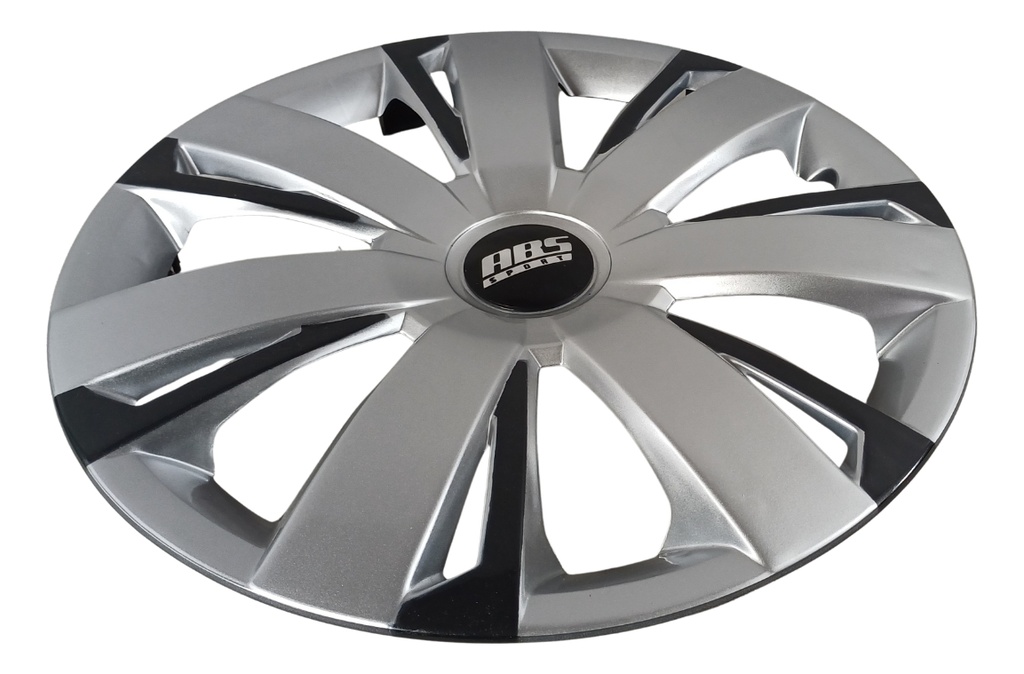 Tapon Polvera Rin 16 Abs Especiales Gris Negro Les0003 Gris/negro