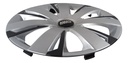 Tapon Polvera Rin 16 Abs Especiales Gris Negro Les0003 Gris/negro