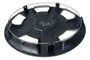 Tapon Polvera Rin 15 Abs Sport  Gris Universal 4 Pz Lgr0003 Gris