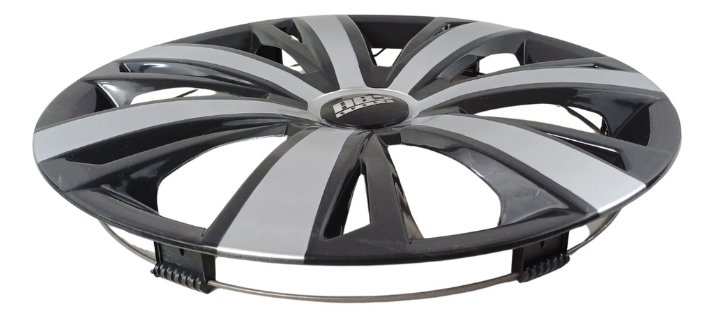 Tapon Polvera Rin 16 Abs Sport Especiales 0009 Negro-gris Gris/negro