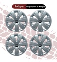 Tapon Abs Sport Gris R16 0007 Tipo Jetta Gris
