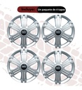 Tapon Polvera Rin 14 Abs Gris Lgr0078 Gris
