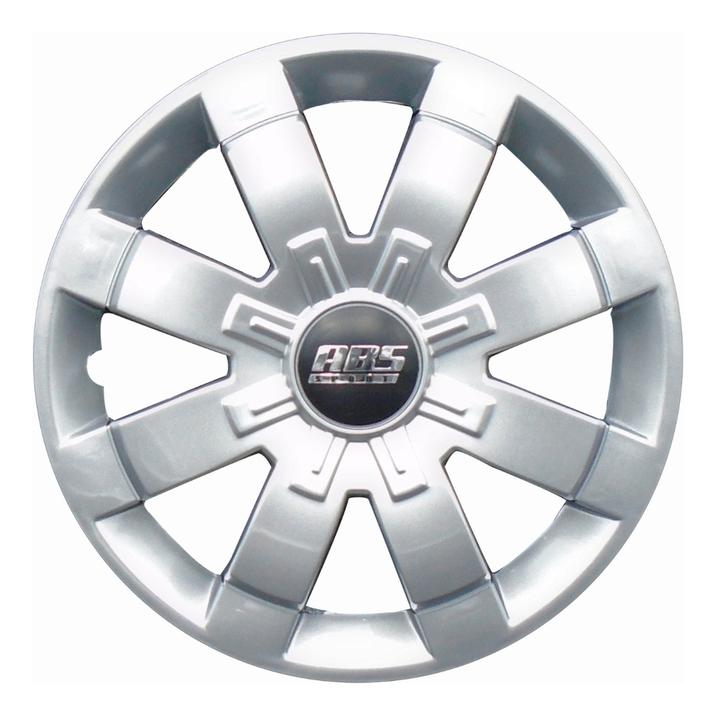 Tapon Polvera Rin 13 Abs Sport Gris Universal Lgr0068 4pz