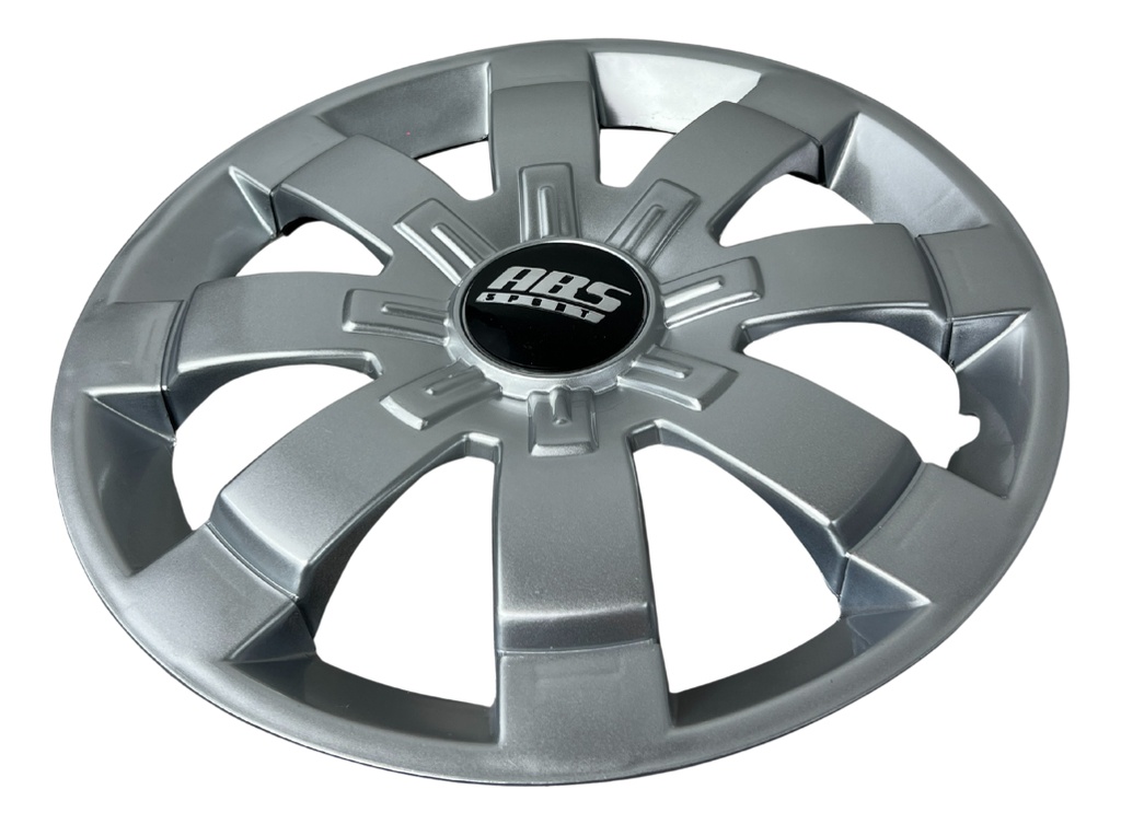 Tapon Polvera Rin 13 Abs Sport Gris Universal Lgr0068 4pz