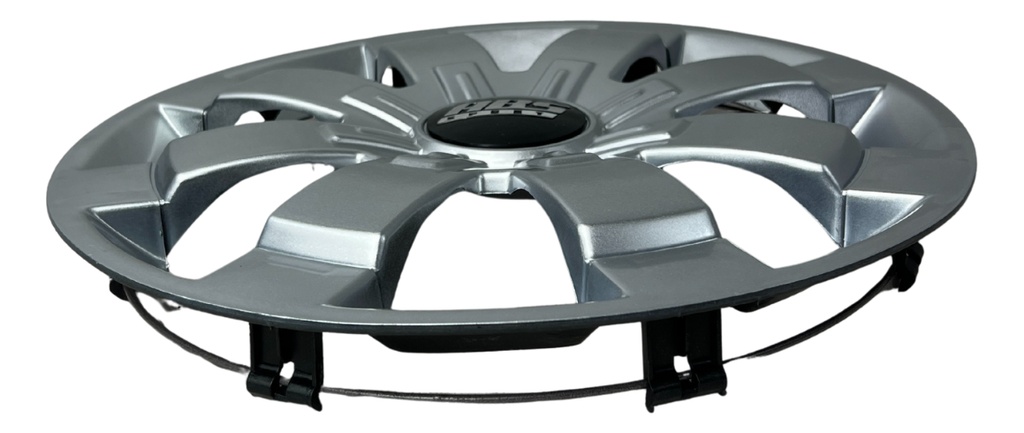 Tapon Polvera Rin 13 Abs Sport Gris Universal Lgr0068 4pz