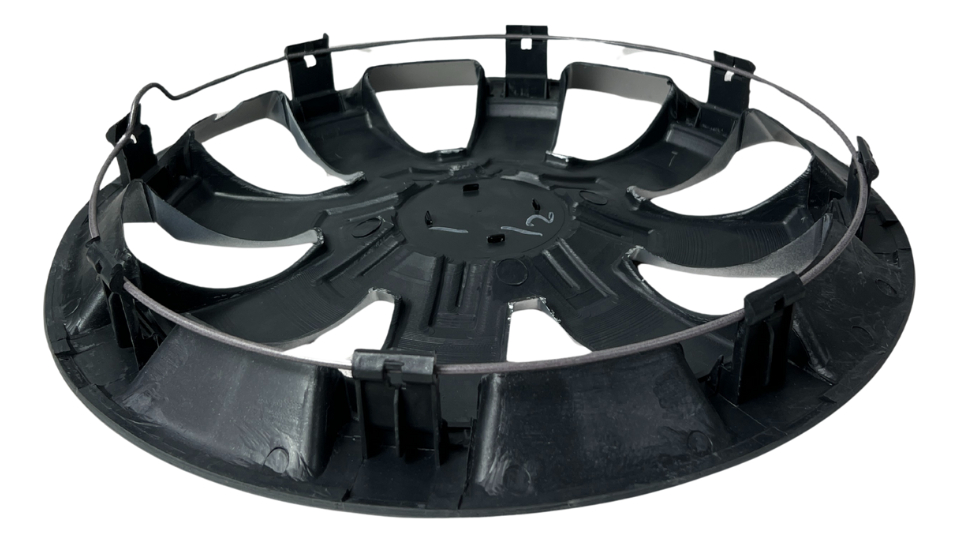 Tapon Polvera Rin 13 Abs Sport Gris Universal Lgr0068 4pz