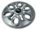 Tapon Polvera Rin 14 Abs Sport Gris  Universal 4 Piezas Gris