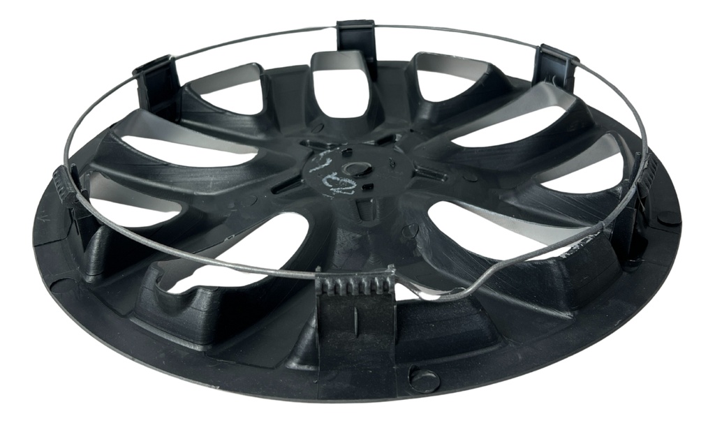 Tapón Polvera Rin 14 Abs Sport Gris  Universal Lgr0080 4pz Gris