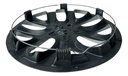 Tapón Polvera Rin 14 Abs Sport Gris  Universal Lgr0080 4pz Gris