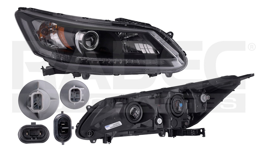 Faro Honda Accord 2013 2014 2015 Depo