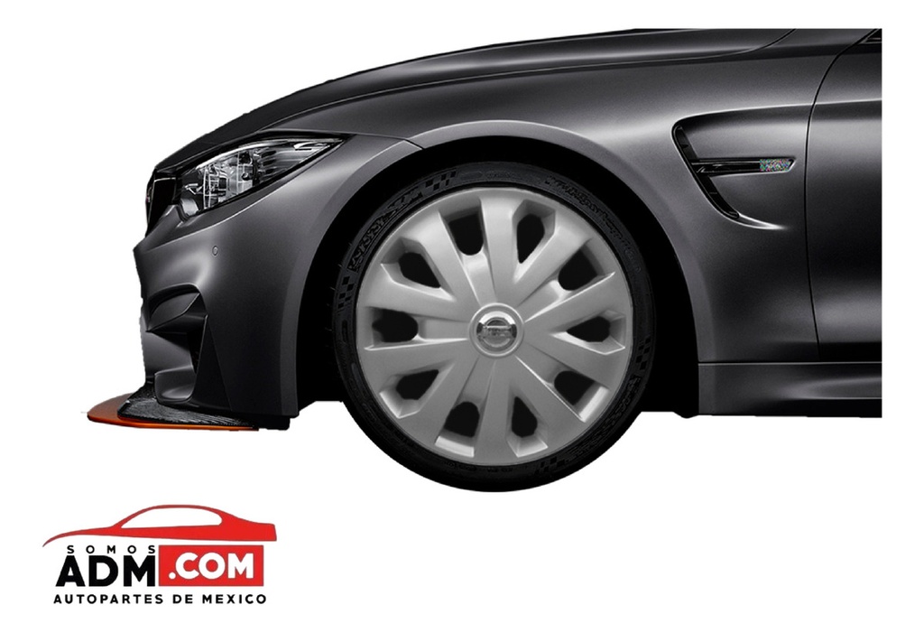 TAPON POLVERA RIN 15 ABS SPORT GRIS LGR0027