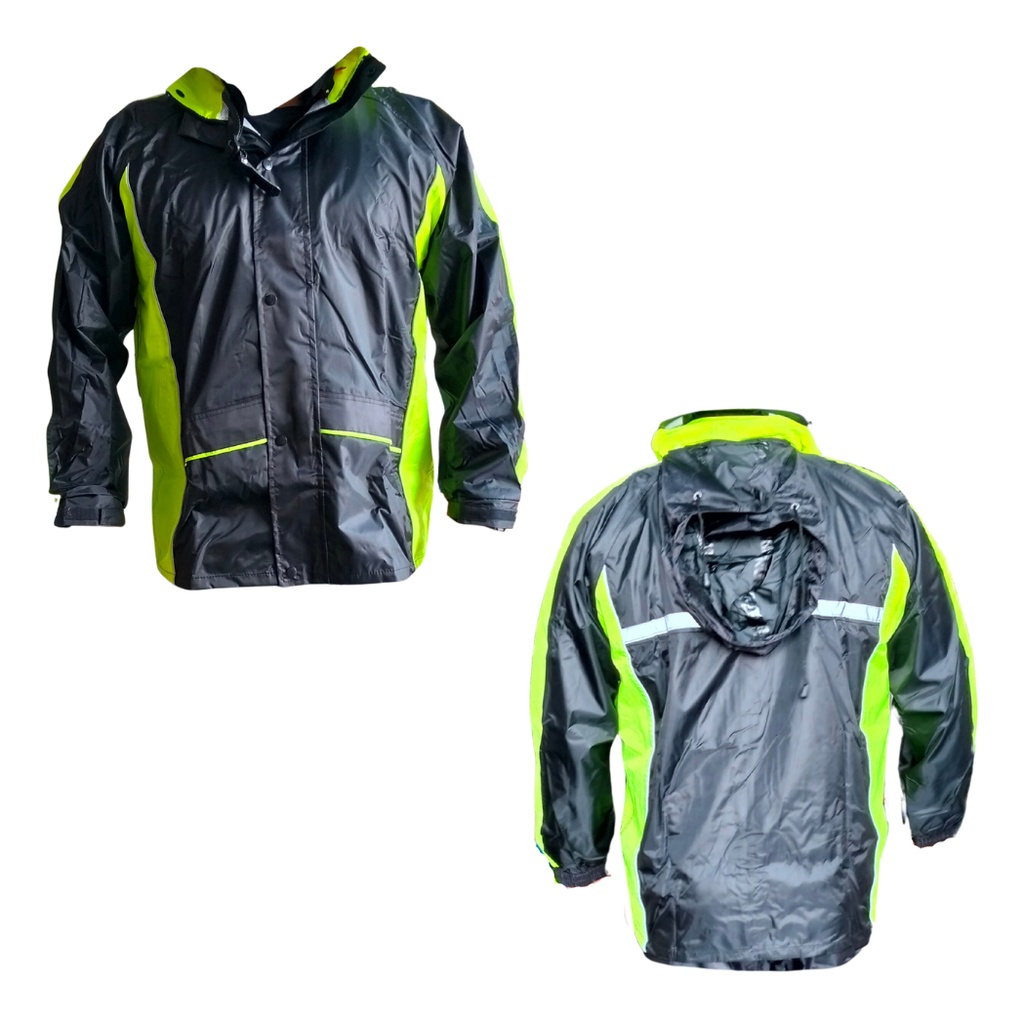 IMPERMEABLE C/PANTALON (2PZ) VERDE TALLA L