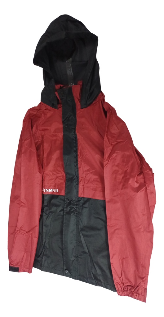 IMPERMEABLE C/PANTALON (2PZ) VINO  TALLA G