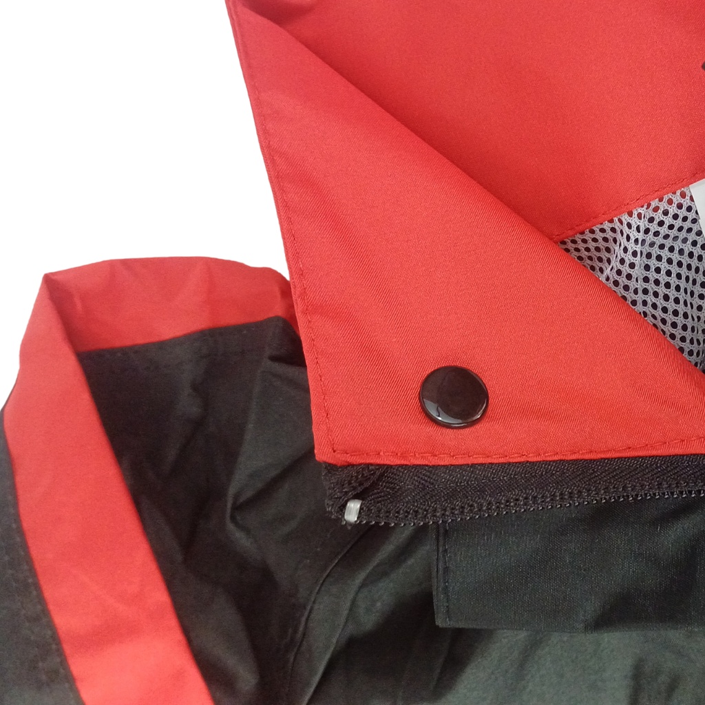 IMPERMEABLE C/PANTALON ROJO  XXL