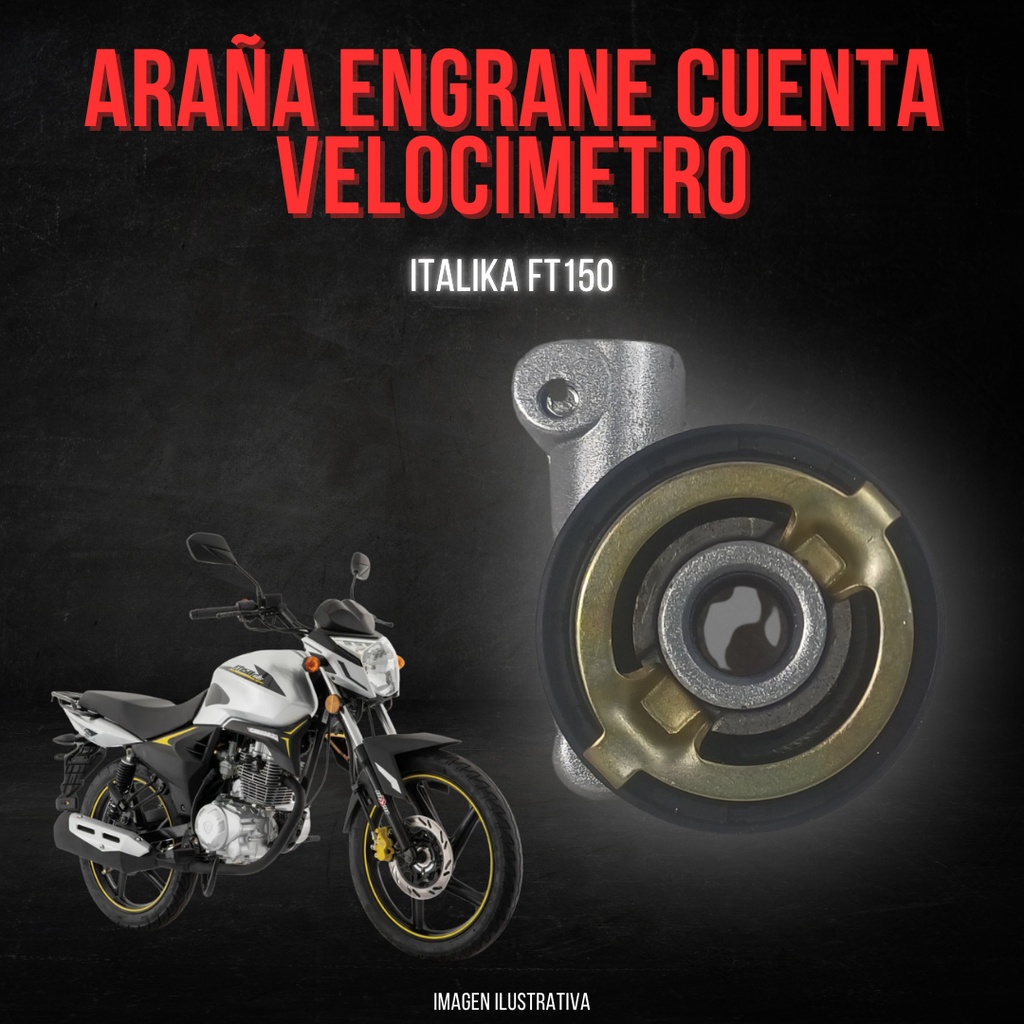 ARAÑA ENGRANE CUENTA VELOCIMETRO FT150