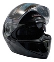 CASCO ABATIBLE DOBLE MICA BLANCO (S) DOT