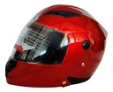 CASCO ABATIBLE DEFE DOBLE MICA ROJO (L) DOT