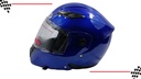 CASCO ABATIBLE DEFE DOBLE MICA ROJO (L) DOT