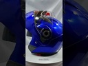 CASCO ABATIBLE RACING DOBLE MICA AZUL (XL)