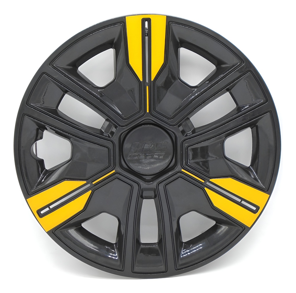 TAPON POLVERA RIN 13 ABS SPORT TUNING NEGRO-AZUL LES0030