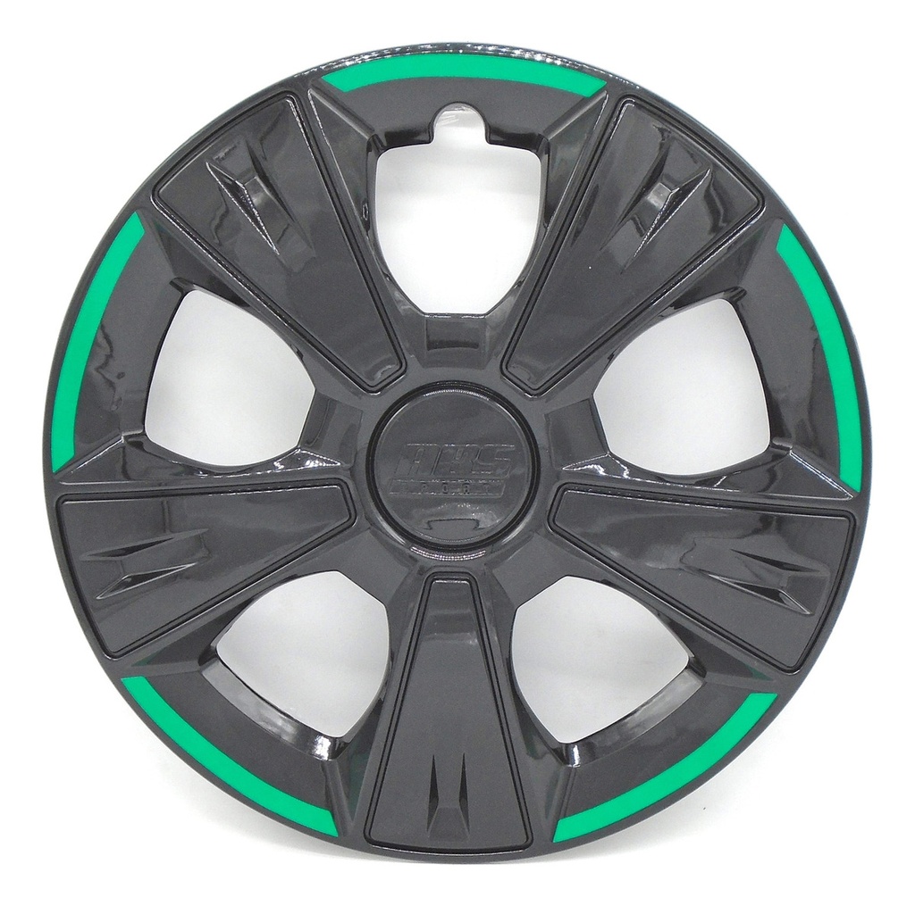 TAPON POLVERA RIN 13 ABS SPORT TUNING NEGRO-AZUL LES0030