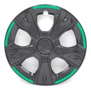 TAPON POLVERA RIN 13 ABS SPORT TUNING NEGRO-AZUL LES0030