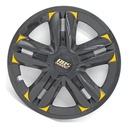 TAPON POLVERA RIN 13 ABS SPORT TUNING NEGRO-AZUL LES0030