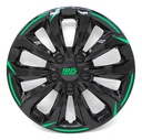 TAPON POLVERA RIN 13 ABS SPORT TUNING NEGRO-AZUL LES0030