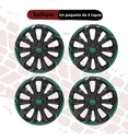 TAPON POLVERA RIN 13 ABS SPORT TUNING NEGRO-AZUL LES0030
