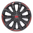 TAPON POLVERA RIN 13 ABS SPORT TUNING NEGRO-AZUL LES0030